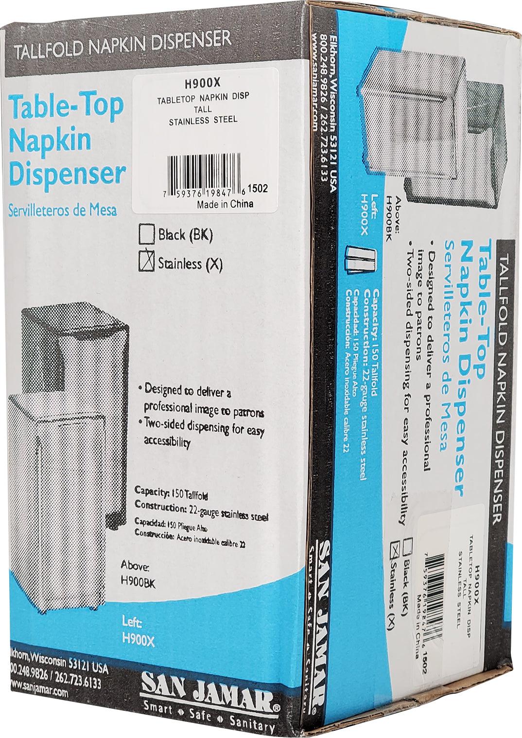 San Jamar - Tabletop Napkin Dispenser - Aluminium - H900X - Image 5